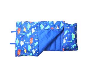 Upriver 1 sacco a pelo per bambini e ragazzi, tappetino e coperta inclusi, sacco a pelo tutto in uno per asilo nido e letto pronto, sacco a pelo per bambini per asilo nido e viaggi