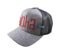 Cappello Trucker Costal HFT Aloha Jersey Grigio Heather Hawai