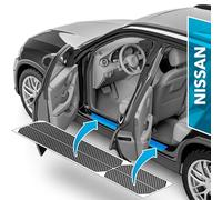 uProtect Battitacco Auto Antigraffio Pellicola per Nissan Juke 2 (II) I 2019-2025 - Protezione Accessori Tuning Portiera - Filo A Carbone