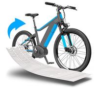 uProtect Pellicola Protettiva per Bicicletta Elettrica, BMX, Bici da Corsa/Strada/Trekking ECC. - Set Telaio da 20 Pezzi Resistente all'Impatto di Pietre - Trasparente Opaco & Autoadesivo