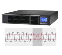 UPS 1 KVA TOWER/RACK ONLINE SERIES 8IEC+RS232+EPO LCD CSB