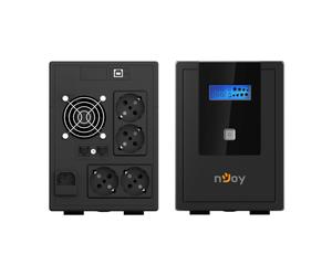 UPS 2000 VA Gruppo di Continuità doppia batteria 12 V 9 A con display LAN USB