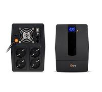 UPS 3000 VA jPlus-U3000VA Line Interactive Gruppo di Continuità con LCD 4 prese sciuco 3000 VA di Potenza display touch e luminoso