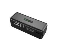 UPS Alimentatore di Backup con Batteria 8800mAh con Porte Multiple, Ampio Intervallo di Tensione Portatile per Piccoli Dispositivi Spina UE