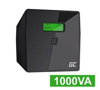 UPS GREEN CELL 1000VA 600W LCD GRUPPO CONTINUITA' PROTEZIONE COMPUTER FULMINE