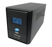 Tecno UPS 1200Va 500W 3 Uscite Bivalenti Funzione Ac Restart Dispaly Lcd - 39.35