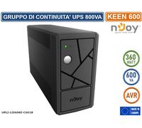 Gruppo di Continuità UPS AVR 360W PC DVR telecamere garanzia 3 anni batteria 7Ah