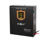 Kemot urz3408 Alimentazione di emergenza, Inverter onda sinusoidale pura funzione di ricarica, 12 V, 230 V, 500 va/300 W NERO