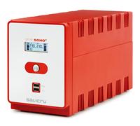 Salicru Gruppo di continuità SPS SOHO+ 1200VA Linea interattiva 4 prese Torre Rosso/Bianco