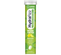 UPSA Hydrafizz Detox Integratore per l'idratazione e la depurazione, 16 compresse effervescenti