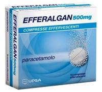 Upsa Italy - Efferalgan Paracetamolo 500 mg - Analgesico Antipiretico 16 compresse effervescenti