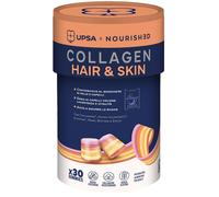 UPSA ITALY Srl Integratore UPSA Nourished Collagen Hair capelli, 30 gummies