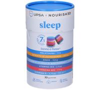 Upsa X Nourished Sleep 30 Gummies 150 g Caramelle