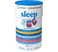 UPSA X Nourished Sleep Integratore Senza Zucchero 30 Gummies Masticabili