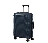 Upscape - Trolley per cabina, taglia S, 55 cm, colore: Blu scuro, nero, 55 cm