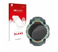 upscreen Pellicola Protettiva per Garmin Instinct 3 AMOLED/Solar (45 mm) Protezione Schermo Hybrid Glass - 9H Durezza