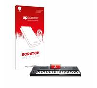 upscreen Pellicola Protettiva per KORG Pa5X | Chiara Protezione Schermo Made in Germany Anti-Graffio Trasparente Mounting Kit