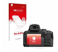 upscreen Pellicola Protettiva per Nikon Coolpix P950 Protezione Schermo Hybrid Glass - 9H Durezza