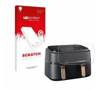 upscreen Pellicola Protettiva per Philips Airfryer NA352/00 | Chiara Protezione Schermo Made in Germany Anti-Graffio Trasparente Mounting Kit