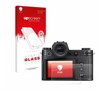 upscreen Pellicola Vetro per Leica SL3 | (Display + display a spalla) Chiara Protezione Schermo Made in Germany 9H Durezza Hybrid Glass Antigraffio Trasparente