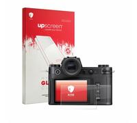 upscreen Pellicola Vetro per Leica SL3-P | (Display + display a spalla) Chiara Protezione Schermo Made in Germany 9H Durezza Hybrid Glass Antigraffio Trasparente
