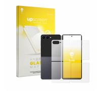 upscreen Pellicola Vetro per Samsung Galaxy Z Flip 8 | (Fronte+Retro) Opaca Protezione Schermo Made in Germany Anti-Riflesso 9H Durezza Hybrid Glass Antigraffio
