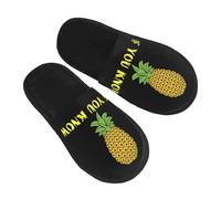 Upside Do-Wn Pineapple Funny Swinger Donna Uomo Pantofole Morbide Slippers Calde Scarpe Da Casa Per Invernali Autunno Casa L