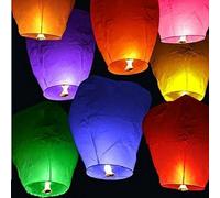 upsky 10St ovale Sky Lanterna wuenschen lampada per festa di nozze di compleanno