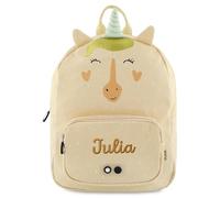 Upstitch Studio Trixie, Zaino e Borraccia per Bambini, per l'Asilo e Chitarra, Personalizzato con Nome Singolo o Come Set, Unicorno, Rucksack BIG