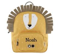 Upstitch Studio Trixie, Zaino e Borraccia per Bambini, per l'Asilo e Chitarra, Personalizzato con Nome Singolo o Come Set, Leone, Rucksack Small