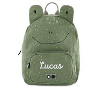 Upstitch Studio Trixie: Zaino e Borraccia per Bambini, Personalizzato con Nome per l'Asilo, Chitarra - Set Rana, Rucksack BIG