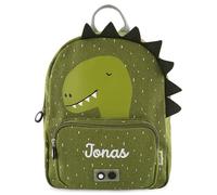 upstitch studio Trixie, zaino e borraccia per bambini, zaino per l'asilo, zaino per chitarra e borraccia per bambini, personalizzato con nome singolo o come set, dinosauro, Rucksack BIG