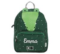 upstitch studio, Trixie - Zaino per bambini con motivo coccodrillo, personalizzabile con nome, grande (coccodrillo, zaino Big)