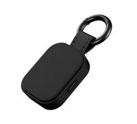 Upström Keyfinder Bluetooth Key finder - Tracker ricaricabile per iOS & Android, USB-C, fino a 6 mesi di durata della batteria, in plastica riciclata e pelle PU