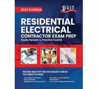 Upstryve Inc 2023 Florida Residential Electrical Contractor Exam Pre (Tascabile)