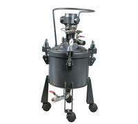 UPT 10 PY - Serbatoio sotto pressione 10 litri agitatore pneumatico uscita inf.
