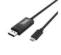UPTab - Cavo da USB C a DisplayPort da 8 K, 60 Hz (2 M/6,56 FT) da tipo C a DisplayPort Thunderbolt 3 compatibile con MacBook Pro, iPad Pro, MacBook Air iMac, Mac Mini, Dell XPS 15/13, Samsung Galaxy S10/S9/S8