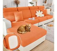 Uptiar Copridivano elasticizzato e resistente, ideale per la casa (A, chaise longue, L)