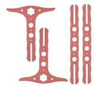 UPTTHOW Niddy Noddy Noddy regolabile per filato, strumento di filatura in plastica per intrecciare e avvolgere filati, filo e lana, rosa