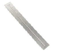 UPTTHOW Righello in acciaio inox per tagliare la carta a bordi irregolari, 30,5 cm, strumento di misurazione per scuola, ufficio, architetto e disegno