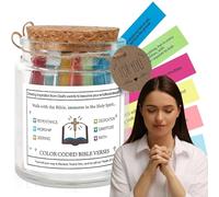 UptVin Versetti della Bibbia in un Barattolo, Il Vaso dei Versi della Bibbia della Speranza Barattolo della Bibbia per Emozioni Sentimenti Regalo Religioso Cristiano (Versione Inglese)