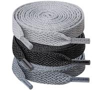 UpUGo 3 Paia di Lacci, Lacci Piatti Larghi 8 mm Per Scarpe da Ginnastica, Corsa, Adulti