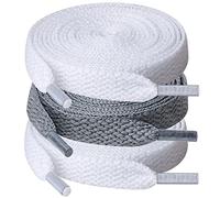 UpUGo 3 Paia di Lacci, Lacci Piatti Larghi 8 mm Per Scarpe da Ginnastica, Corsa, Adulti