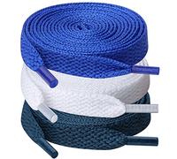 UpUGo 3 Paia di Lacci, Lacci Piatti Larghi 8 mm Per Scarpe da Ginnastica, Corsa, Adulti