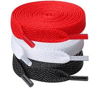 UpUGo 3 Paia di Lacci, Lacci Piatti Larghi 8 mm Per Scarpe da Ginnastica, Corsa, Adulti