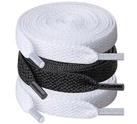 UpUGo 3 Paia di Lacci, Lacci Piatti Larghi 8 mm Per Scarpe da Ginnastica, Corsa, Adulti