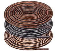 UpUGo 3 Paia di Lacci per Scarpe, Lacci Rotondi per Scarpe da Ginnastica Atletiche, da Corsa e da Trekking