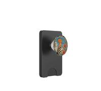 Upupa Uccello Art Nouveau Floreale Stile Vintage PopSockets PopWallet per MagSafe