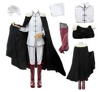 UPUPCOS Fyodor Dostoevsky Cosplay Cosplay Anime Costume Bianco Uniforme Cappotto Mantello Donne Uomini Halloween