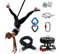 Upupto Bungee Dance Resortance Bands Sospensioni Trainer Steper Steps System Sling Fitness Aerial Yoga Cavo Pilates Attrezzatura per Strumenti di Allenamento Elastici per la casa Yoga,Load 110kg